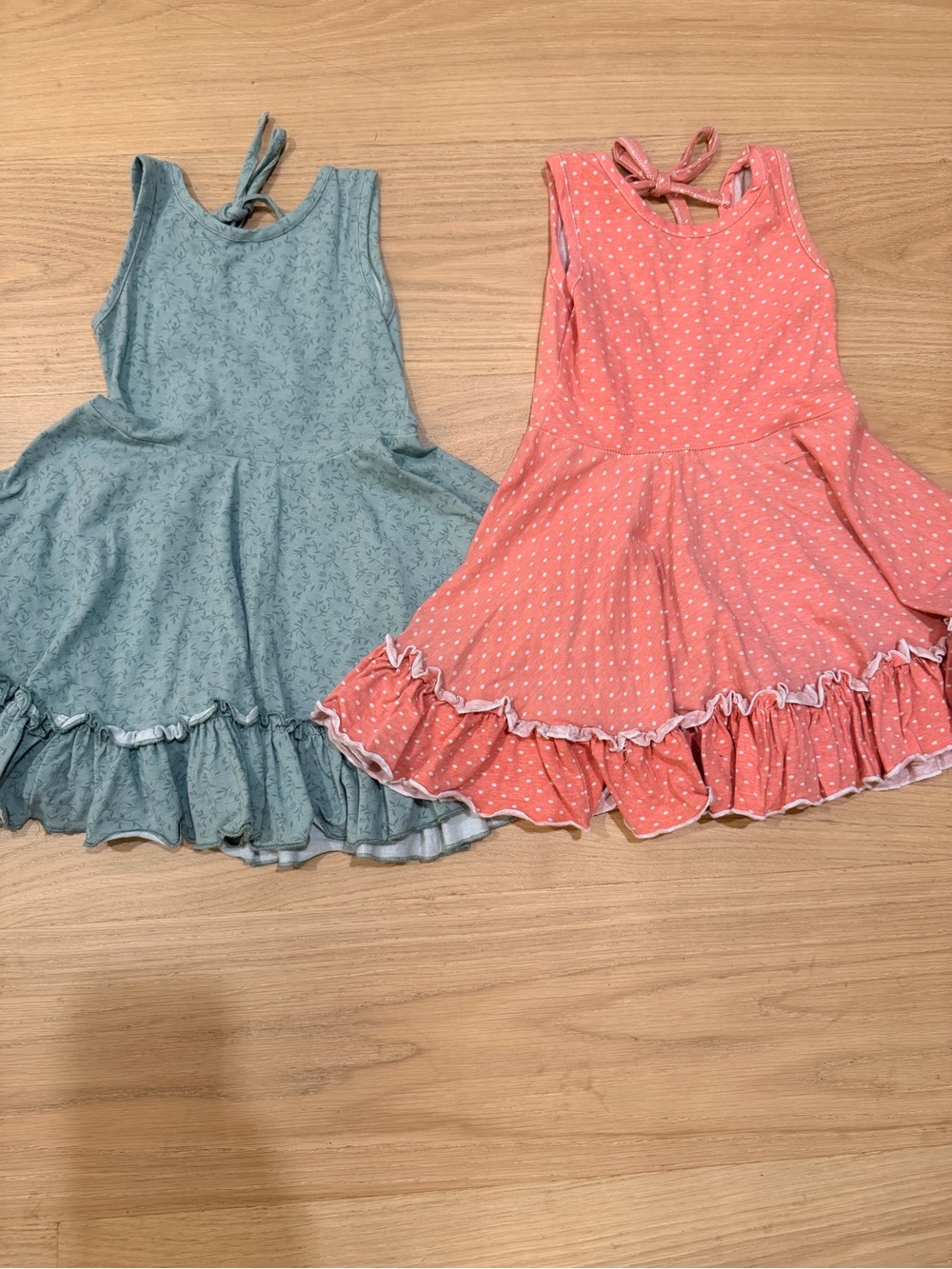 Ricrac and Ruffles Twirl Dresses